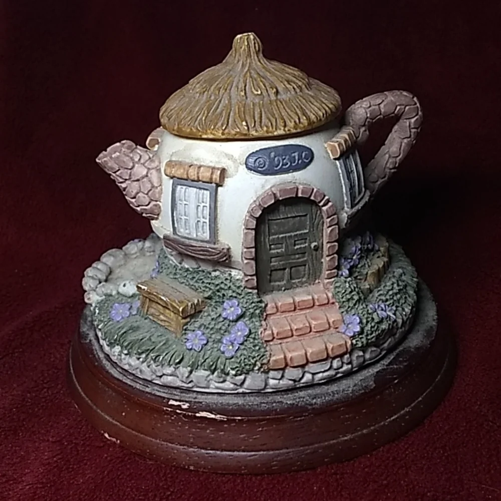 Just relaxing miniature teapot